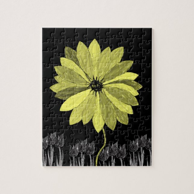 Rompecabezas florales (Vertical)