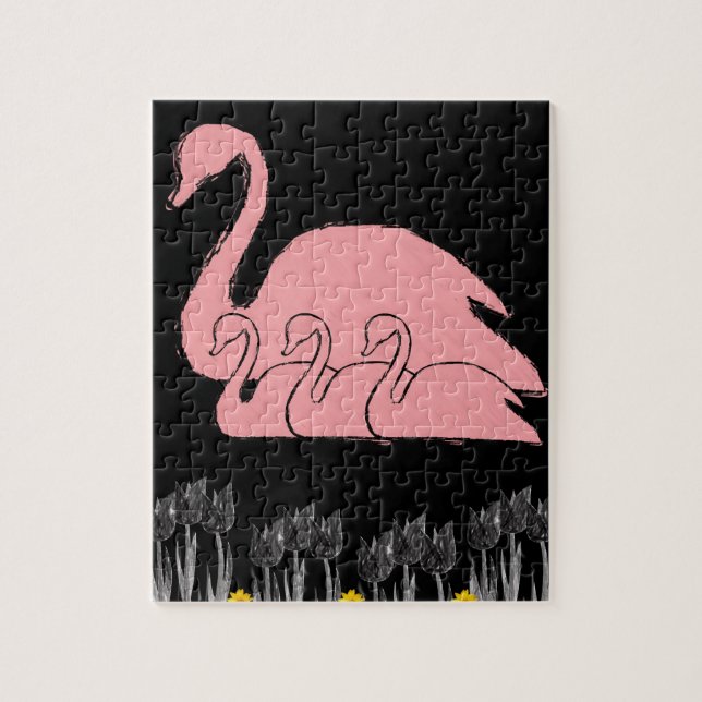 Rompecabezas florales (Vertical)