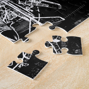 Rompecabezas fotográfico B-1 con caja de regalo de