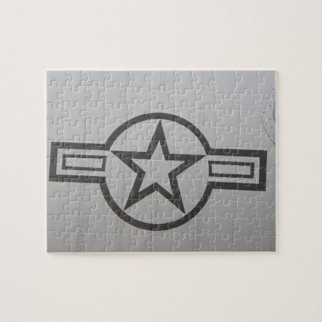 Rompecabezas fotográfico de Estrella Militar (Horizontal)