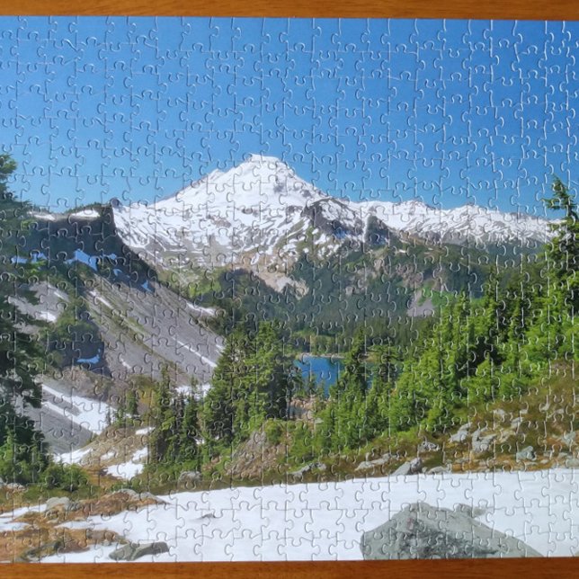 Rompecabezas fotográfico de Mt. Baker y Alpine Lak (Subido por el creador)