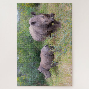 Rompecabezas fotográfico Rhinocerosis