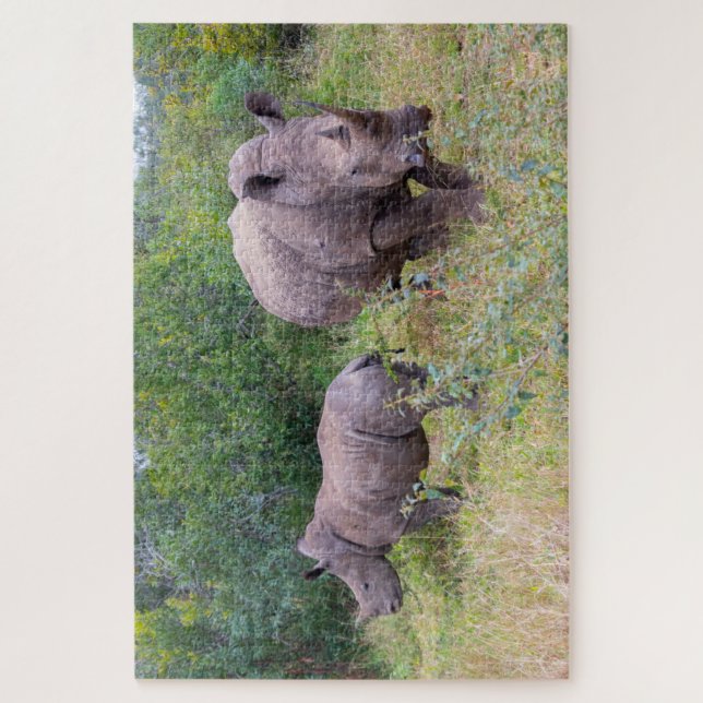 Rompecabezas fotográfico Rhinocerosis (Vertical)