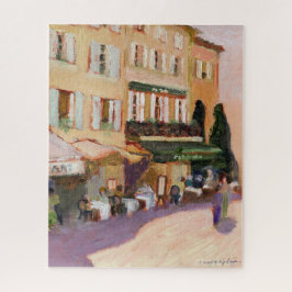 Rompecabezas francés del pueblo