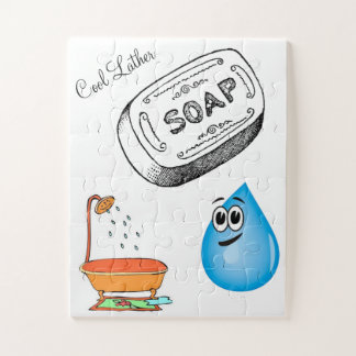 Rompecabezas Frío Jabón Baño