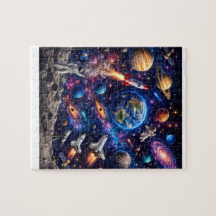 Rompecabezas Galaxy del Espacio Exterior Solar C