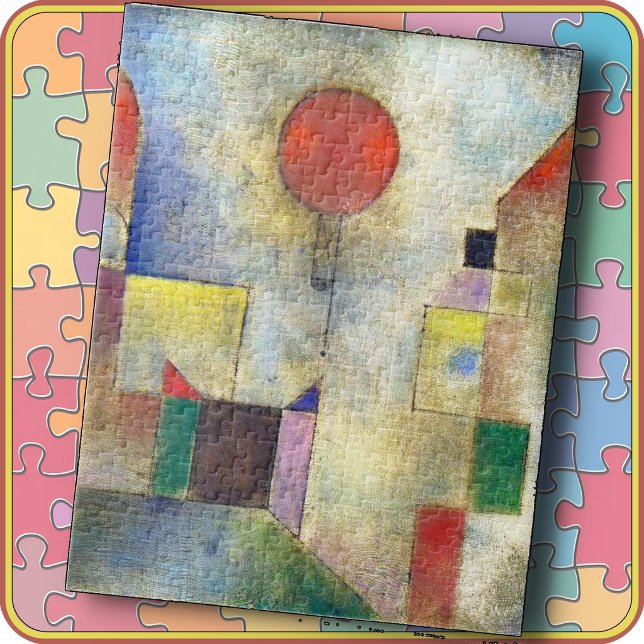 ROMPECABEZAS - "Globo Rojo" - Paul Klee - 11x14 (Subido por el creador)