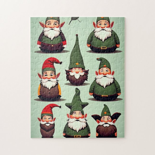 Rompecabezas Gnomes únicos - 252 piezas (Vertical)