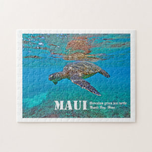 Rompecabezas hawaiano de "Honu" de la tortuga de