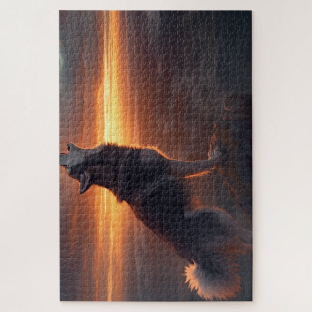 Rompecabezas Husky (Vertical)