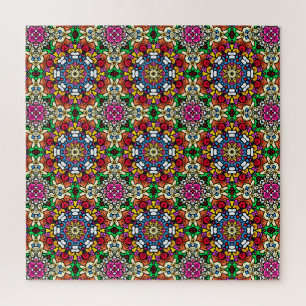 Rompecabezas Imposible Groovy Funky Flower Power