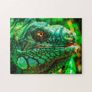 Rompecabezas imposible - Iguana