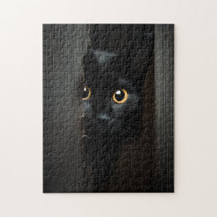 Rompecabezas Imposible Muy Difícil Gato Negro