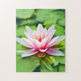 Rompecabezas imposible - Nenuphar en flor