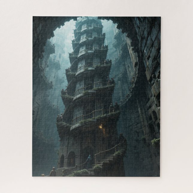 rompecabezas imposible - Paradoja de las escaleras (Vertical)