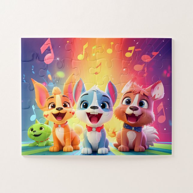 Rompecabezas infantil (Horizontal)