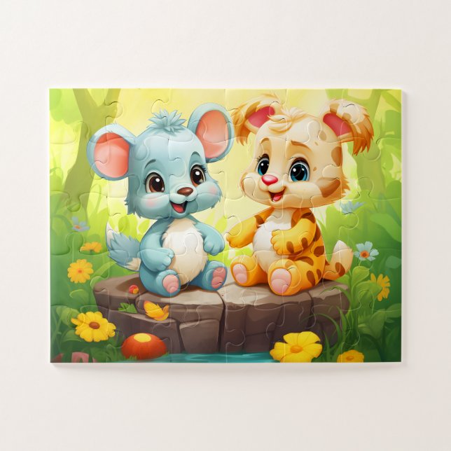 Rompecabezas infantil (Horizontal)
