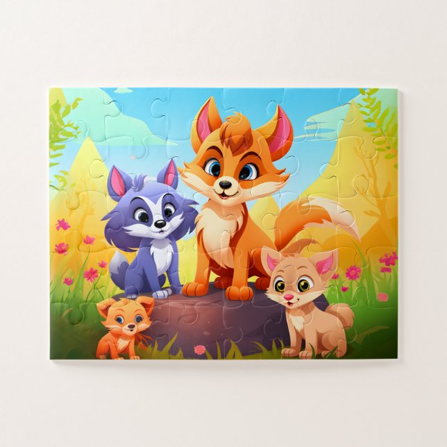 Rompecabezas infantil (Horizontal)