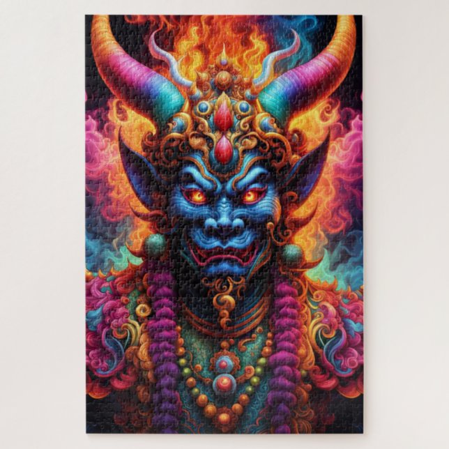 Rompecabezas japonés del demonio (Vertical)