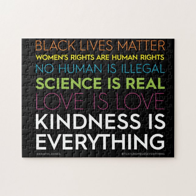 rompecabezas #KindnessisEverything de 252 pedazos (Horizontal)