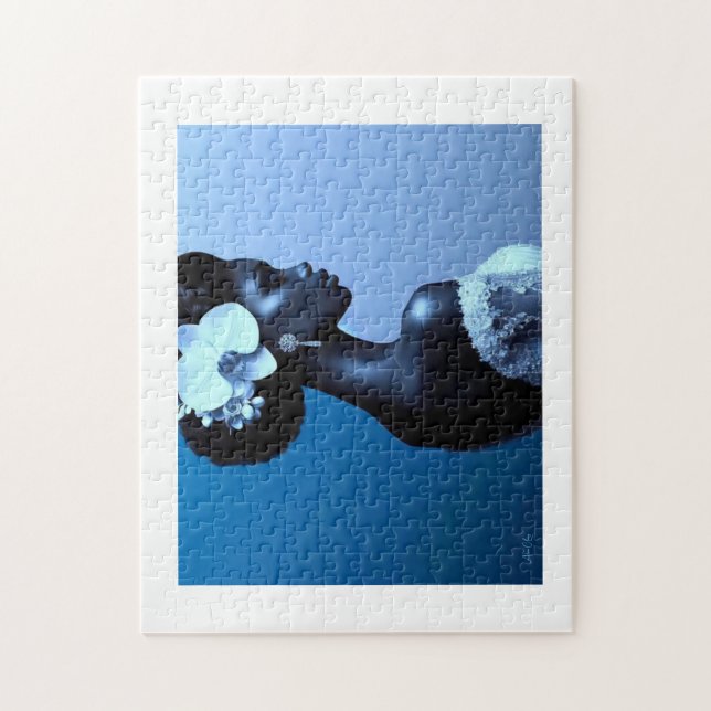 Rompecabezas Lady Blue Alicia C. Lacy (Vertical)