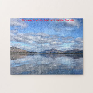 Rompecabezas Loch Lomond Escocia. Rompecabezas