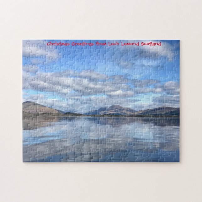 Rompecabezas Loch Lomond Escocia. Rompecabezas (Horizontal)