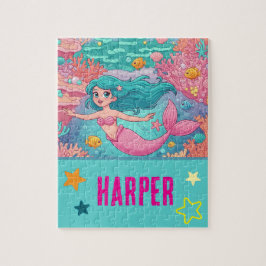 Rompecabezas mágico de la sirena jigsaw