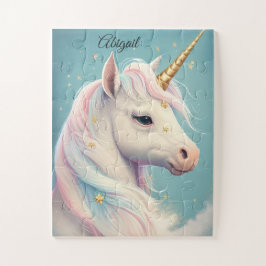 Rompecabezas mágico de unicornio para niños