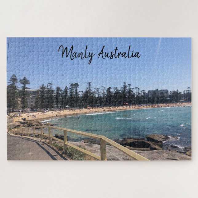 rompecabezas manly beach sydney jigsaw (Horizontal)