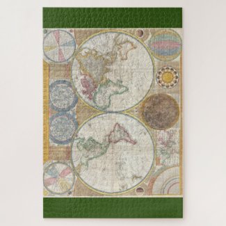Rompecabezas mapamundi mapa del mundo