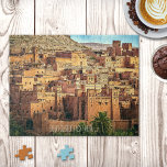 Rompecabezas marroquí sobre la ciudad del desierto<br><div class="desc">Rompecabezas con una ciudad en el desierto de Marruecos. Con tantos colores y formas a juego,  ¡un reto extra!</div>