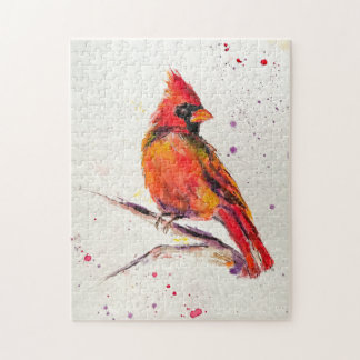 Rompecabezas masculino cardinal