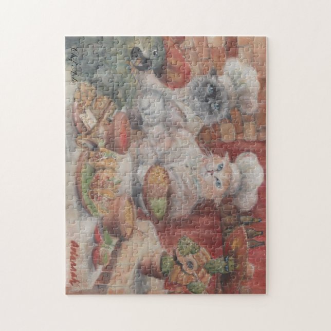 Rompecabezas mexicano de la fiesta del árbol del (Vertical)