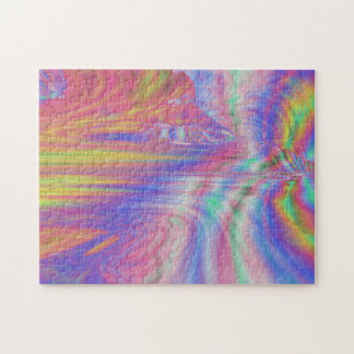 Rompecabezas mezclado de la pintura