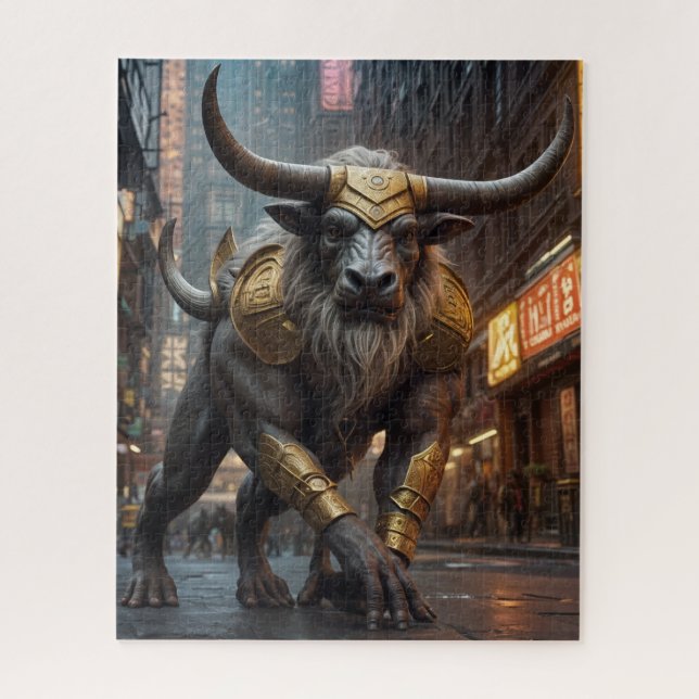 Rompecabezas Minotaico (Vertical)