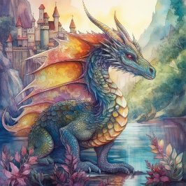 Rompecabezas místico del dragón jigsaw