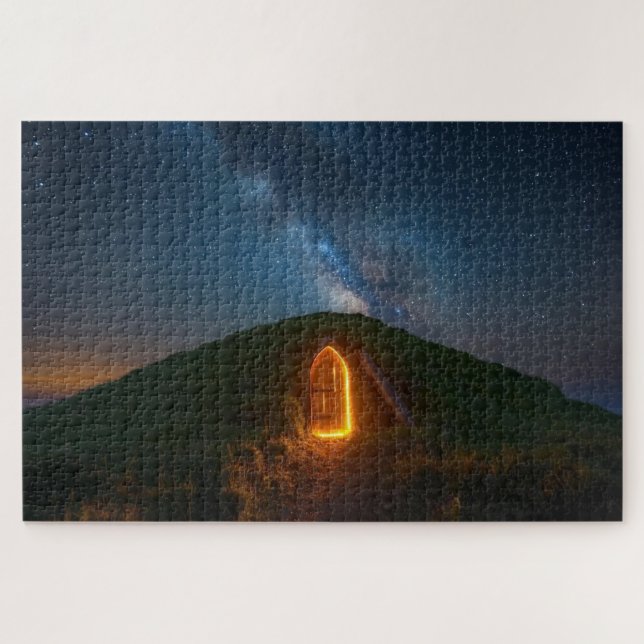 Rompecabezas Místico del Montículo de Hadas Irland (Horizontal)