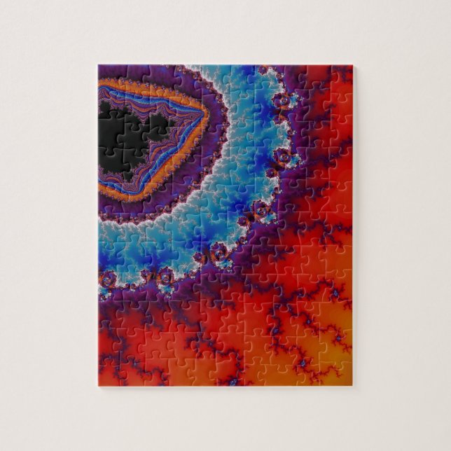 Rompecabezas moderno de Geode (Vertical)