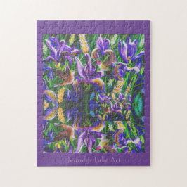 Rompecabezas Morado Colibrí