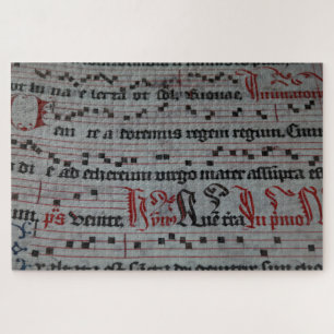 rompecabezas musicales de la edad media