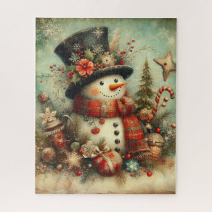Rompecabezas navideño clásico