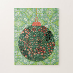 Rompecabezas navideño de adorno navideño