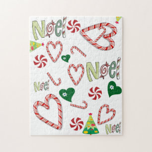 Rompecabezas navideño Noel Elf