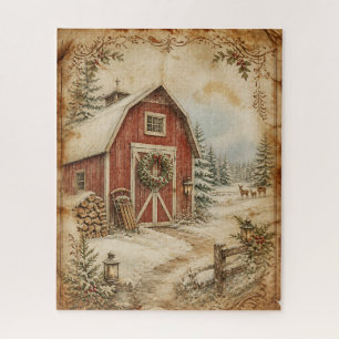 Rompecabezas Navideño Vintage