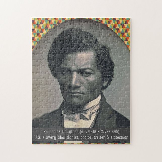 Rompecabezas negro de los héroes de la historia: (Vertical)