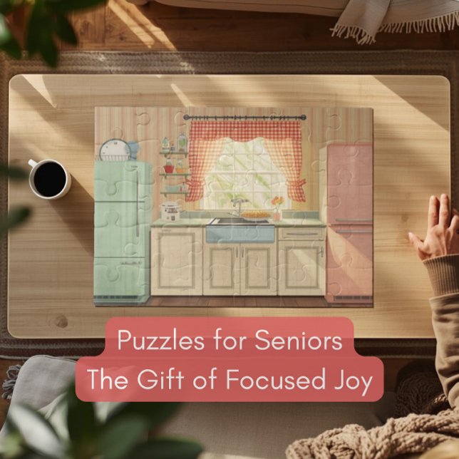 Rompecabezas Nostálgico de Cocina Retro de los 50  (Subido por el creador)