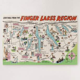 Rompecabezas NY Finger Lakes 20x30