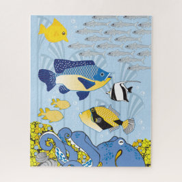 Rompecabezas oceánico Art Deco 16x20 para personas