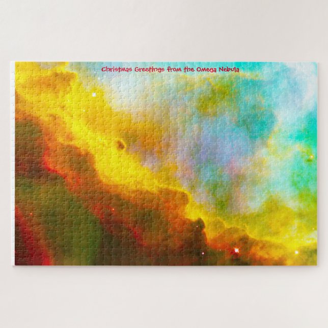 Rompecabezas Omega Nebula de Jigsaw (Horizontal)